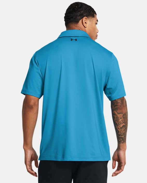 Polo UA Tee To Green pour homme, Blue, pdpMainDesktop image number 1